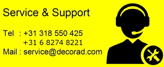 Decorad support