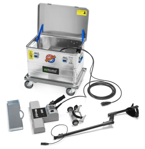 DecoRad on-site UV floor curing equipment 