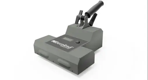 Handmate UV1800 floor curing on-site